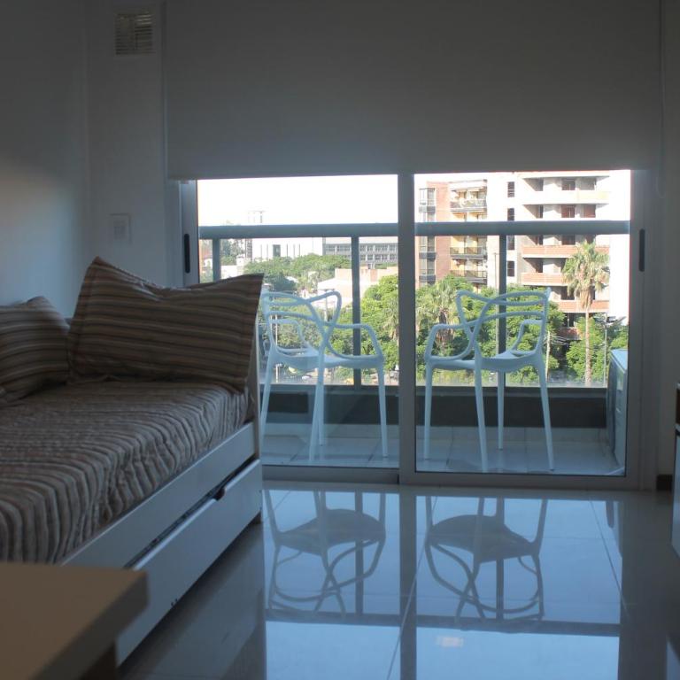 Departamento con piscina y cochera!! Panorámicos de Av Pueyrredón - Güemes -Seguridad 24 hs Terraza - asadores!! - One-Bedroom Apartment - 68