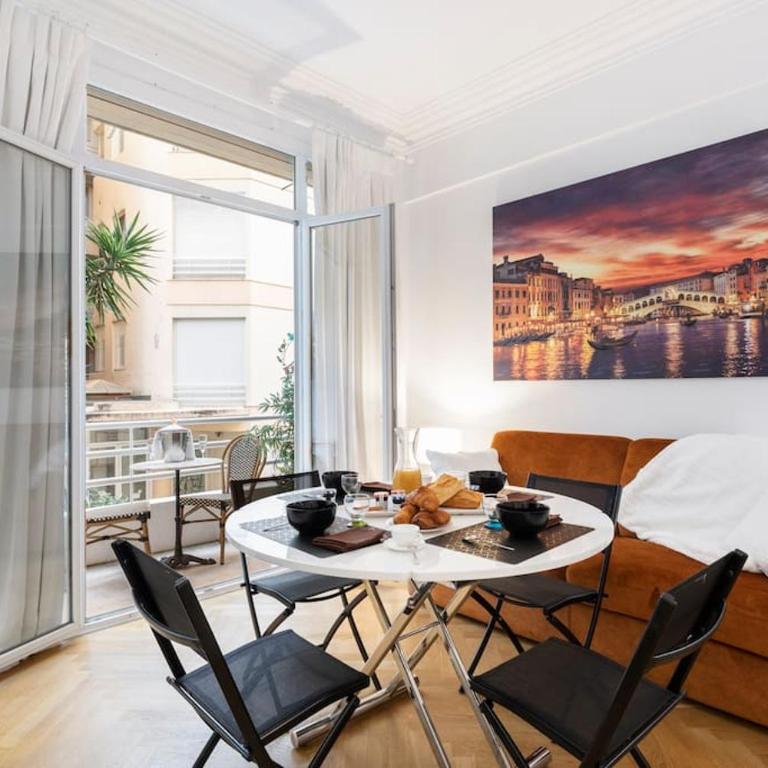 Promenade, 2pièces chic et clim avec terrasse Location éligible au Bail Mobilité Mobility Lease - Appartement 1 Chambre - 14