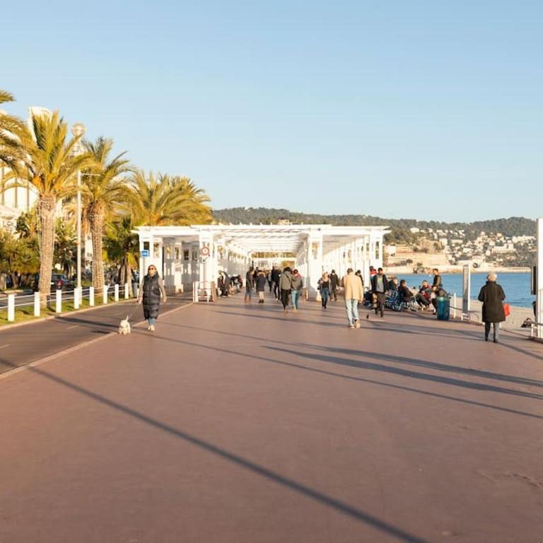 Promenade, 2pièces chic et clim avec terrasse Location éligible au Bail Mobilité Mobility Lease - Appartement 1 Chambre - 18