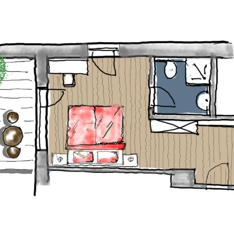 Hotel Regnum Zegg - Doppelzimmer mit Balkon - 4