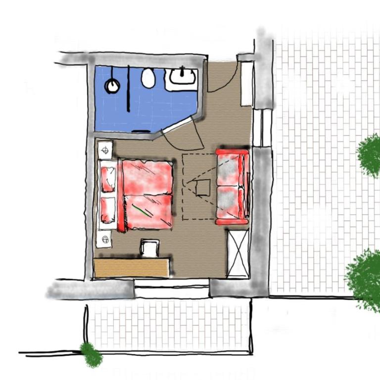 Hotel Regnum Zegg - Deluxe Doppelzimmer mit Zustellbett - 3