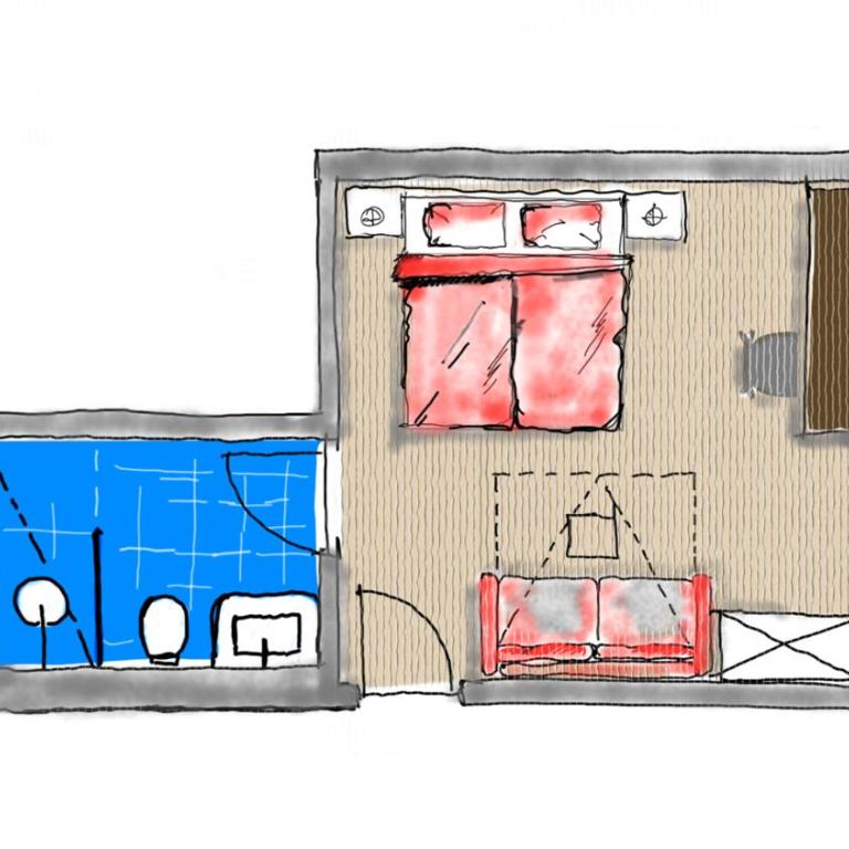 Hotel Regnum Zegg - Deluxe Doppelzimmer mit Dusche - 3