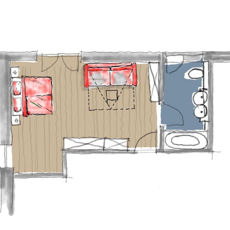 Hotel Regnum Zegg - Familienzimmer mit Balkon - 6