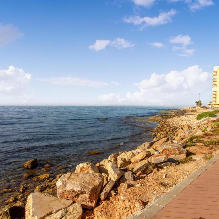 3 Bedroom Beach Front Apartment In Torrevieja - Three-Bedroom Apartment - 19