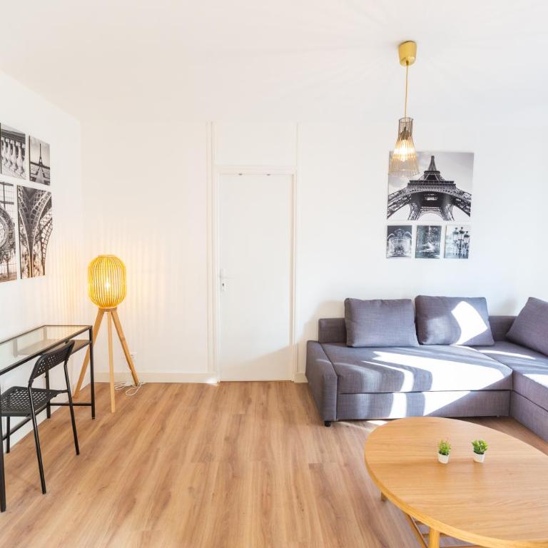 Le Pelletan - 8 couchages proche Gare - Joliette - Appartement 3 Chambres - 19