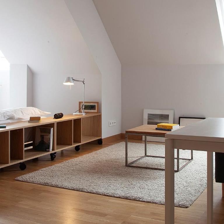 Estudio en Ático, diáfano céntrico. Parking - Apartamento de 1 dormitorio - 3