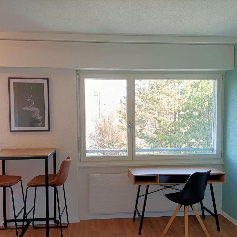 Studio lumineux bien placé en ville de Sion - Apartment mit 1 Schlafzimmer - 4