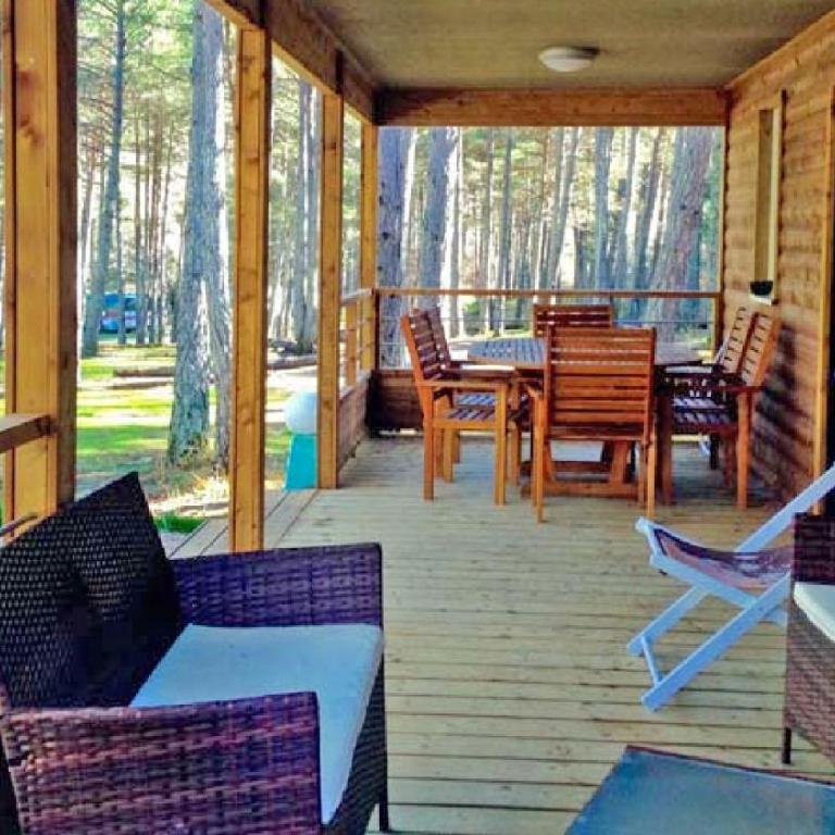 Camping La Pinatelle - Chalet 3 Chambres - 1