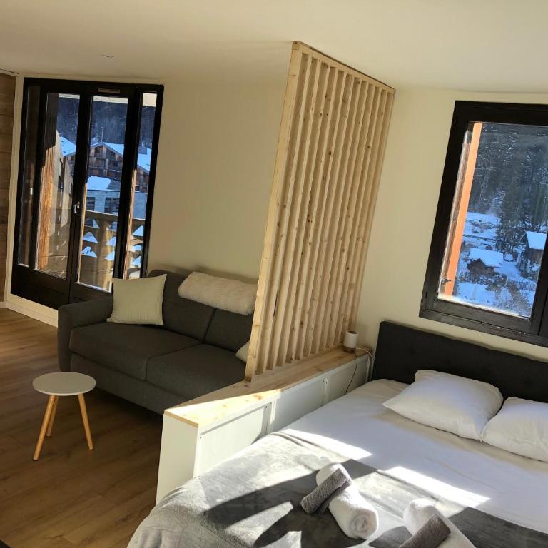 Grand Studio Aiguille du Midi et vue Mont Blanc - Appartamento con Vista Montagna - 13