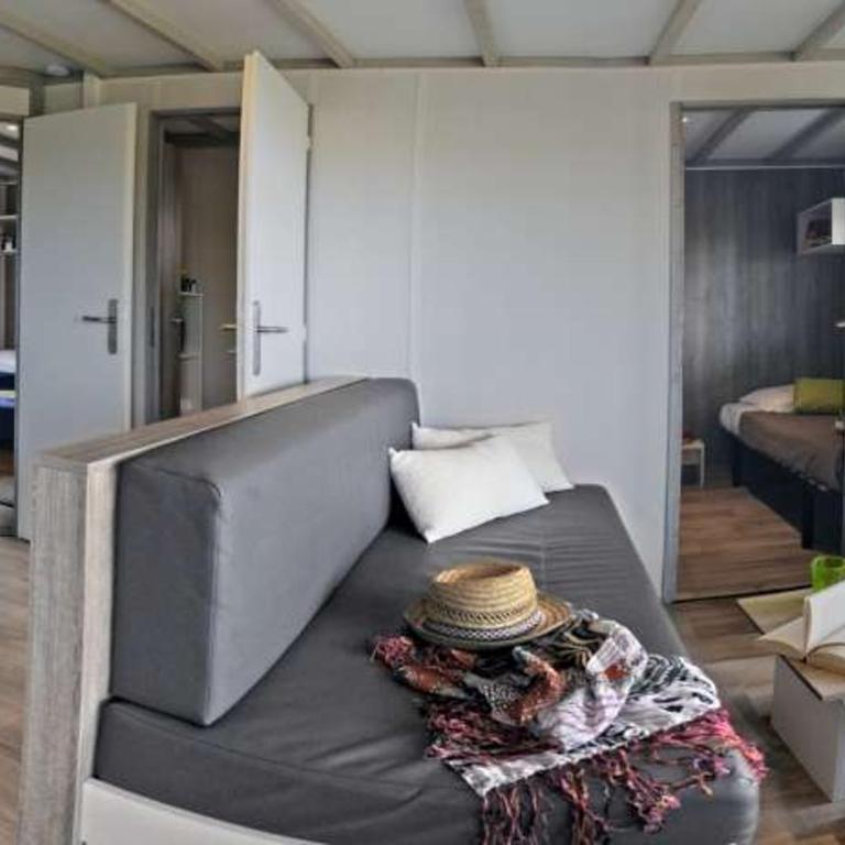 Camping Le Bellevue - Chalet Grand Confort - 3 Chambres - 6 Personnes - 4