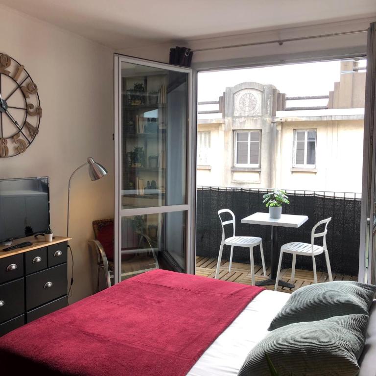 Studio avec balcon & parking gratuit - Tours Gare - Apartamento con balcón - 8