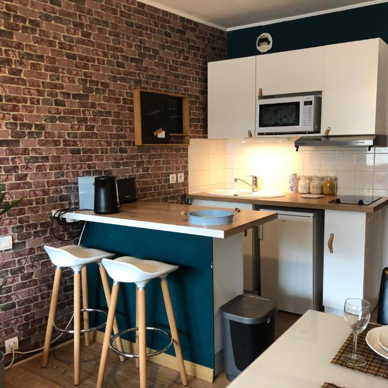 Studio avec balcon & parking gratuit - Tours Gare - Apartamento con balcón - 12