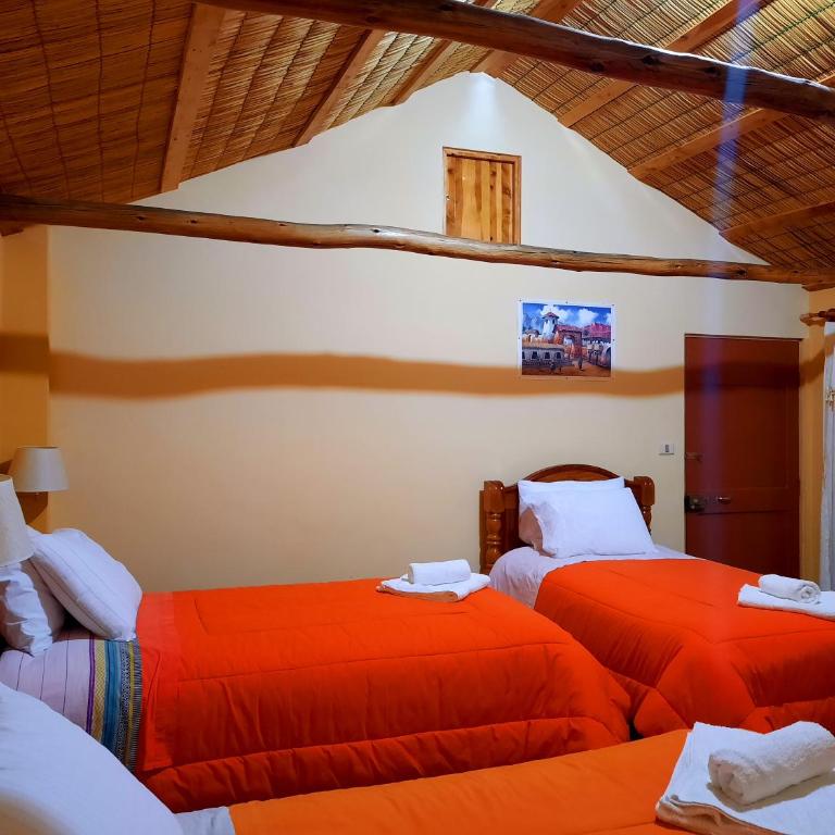 Wara Uta Lodge - Habitación Cuádruple con vistas al lago - 9