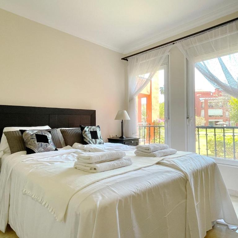 Pool View GOLF FAMILY Ground Floor Terrace with barbecue in Mijas Costa - Apartamento - 4
