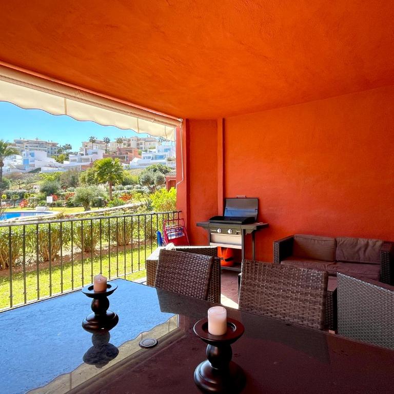 Pool View GOLF FAMILY Ground Floor Terrace with barbecue in Mijas Costa - Apartamento - 19