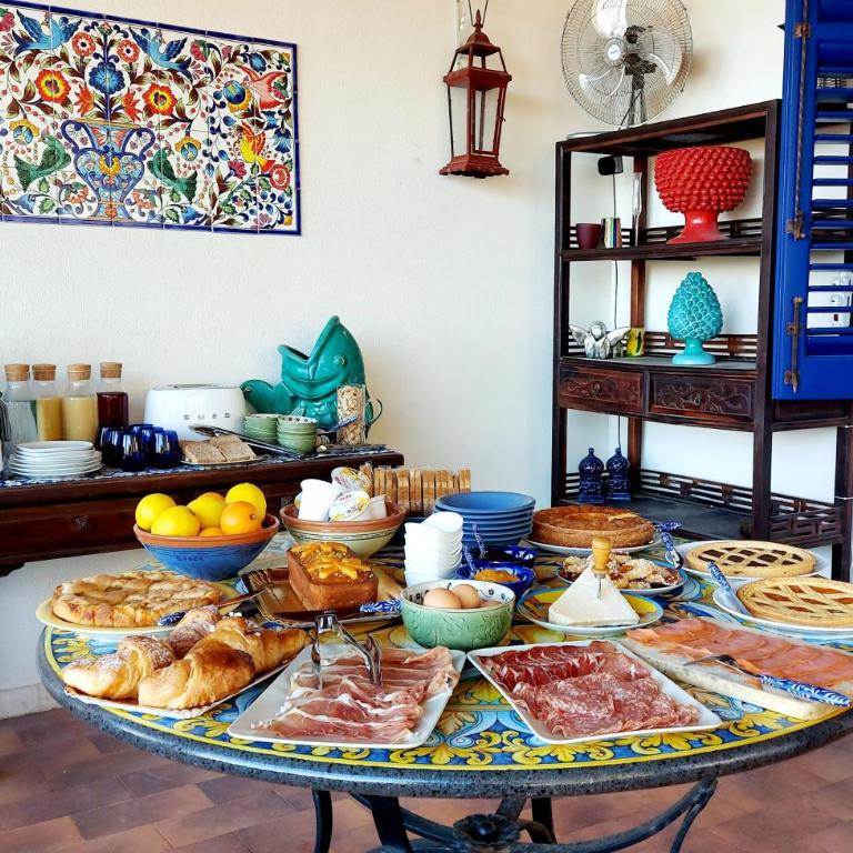 VFH Villa Flavia Eco B&B - Pool & Spa - Deluxe Doppelzimmer mit Meerblick - 10