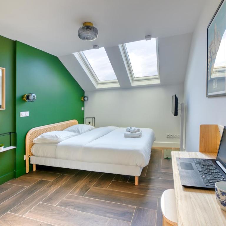 Five to Sete - Gare - Centre-ville - Chambre Double Deluxe - 1