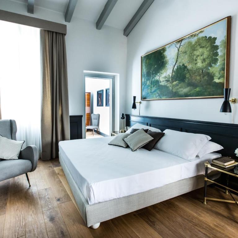 Soprarno Suites - Camera Matrimoniale Deluxe - 11