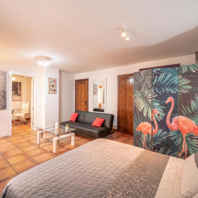 Apartamento Pavaneras en pleno centro de Granada - Two-Bedroom Deluxe Apartment with Balcony - 15