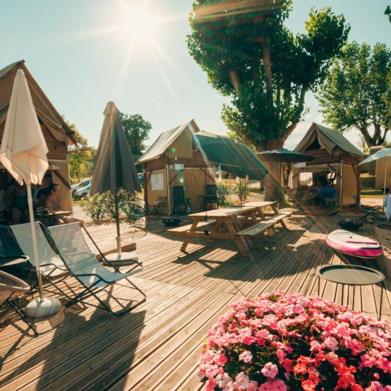 Sivinos Camping Boutique - Tenda Standard su 2 Livelli con Bagno in Comune - 2