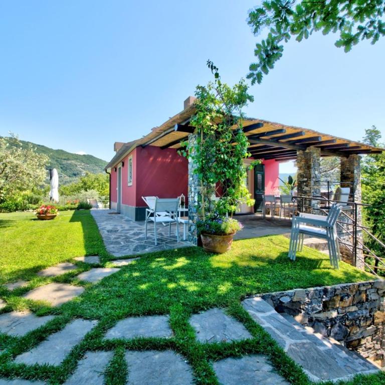 I Giardini di Camogli - VILLA SÀRVIA, garden&pool - Villa con 3 Camere da Letto - 14