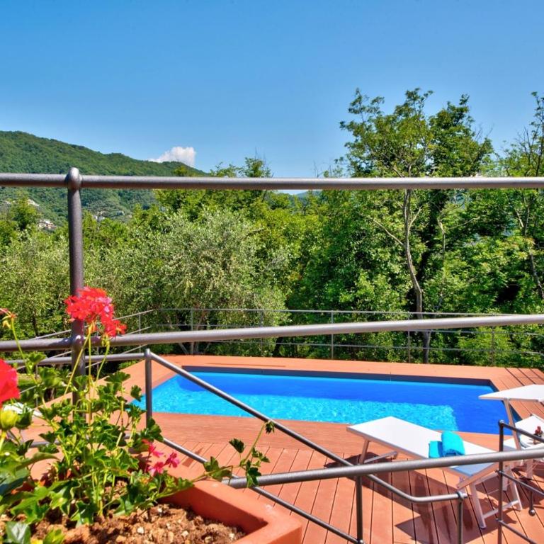 I Giardini di Camogli - VILLA SÀRVIA, garden&pool - Villa con 3 Camere da Letto - 44