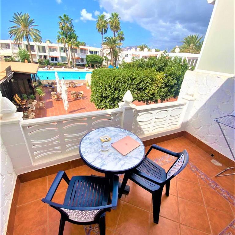 Cozy one bedroom apartment with spacious terrace. Pool and garden view - Apartamento de 1 dormitorio - 8