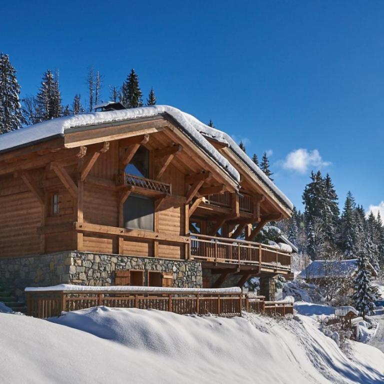 Chalet Luxury 5-Les Gets-Luxe-confort-jacuzzi-cheminée-à 400 m des pistes-Vue exceptionnelle - Chalet - 1