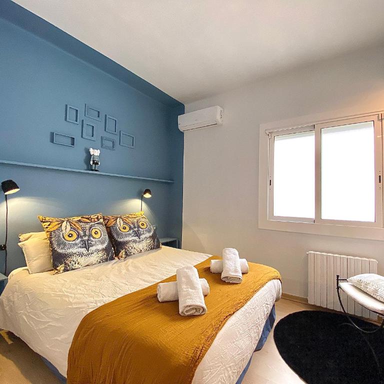 Abbott apartment - 1 min from the beach - 100m2 - sleeps 8 - Apartamento de 3 dormitorios - 3