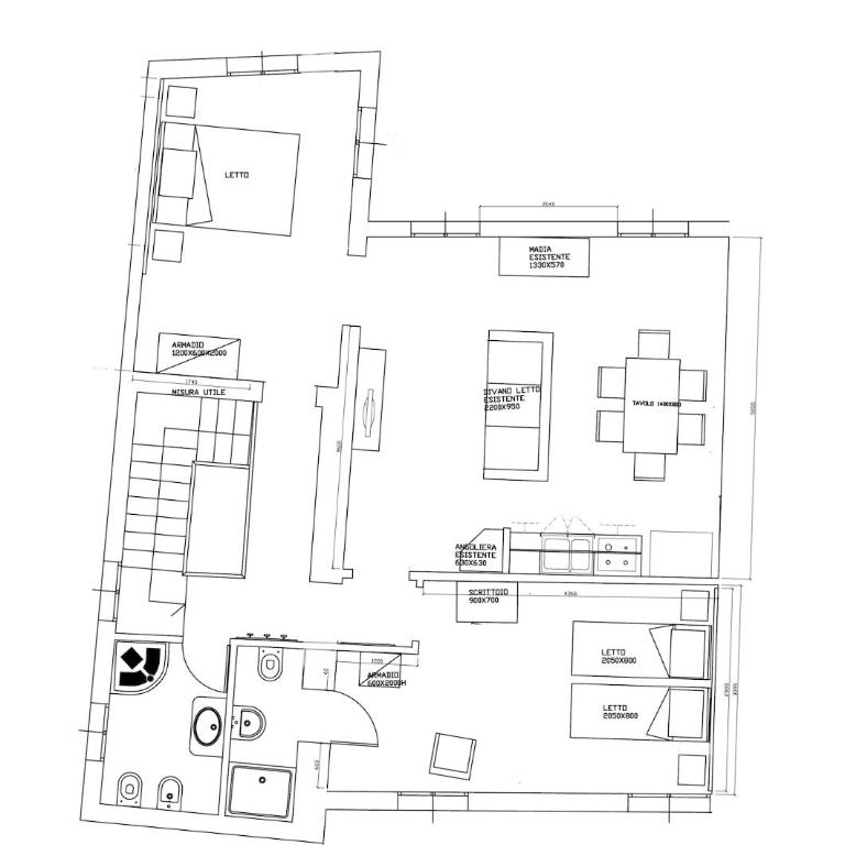 Appartamento Azzurro Two Bathrooms - Appartement - 12