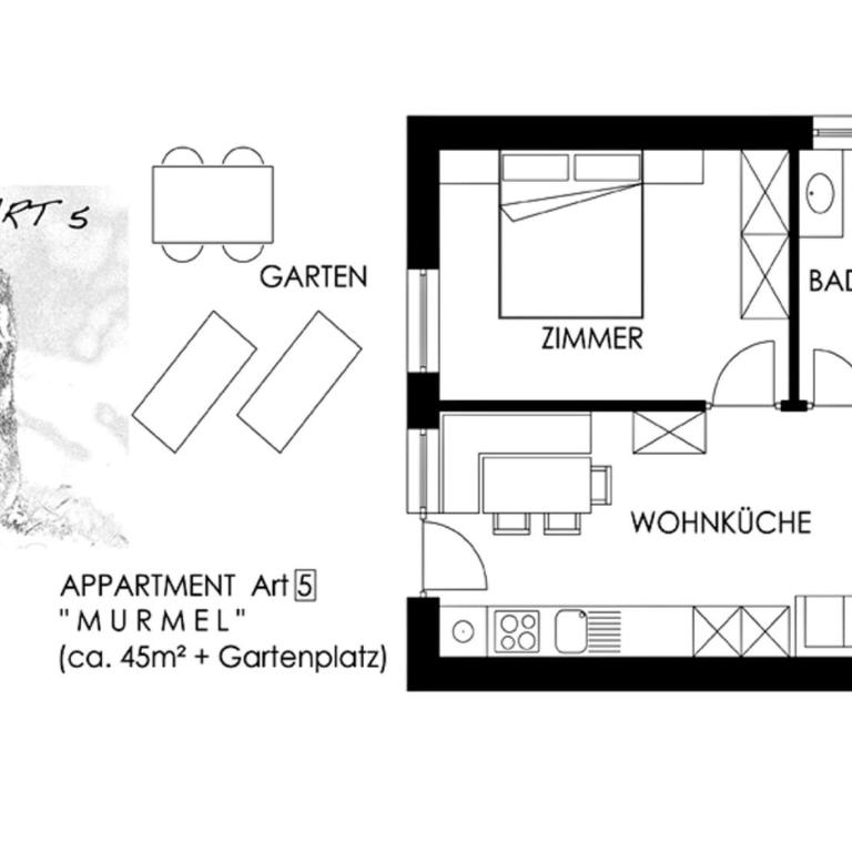 Schopplhof - panoramic apartments dolomites - Appartamento con Vista Giardino - 3