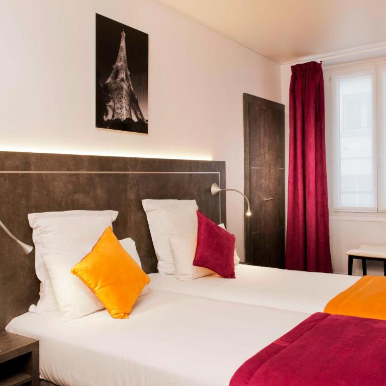 Hôtel du Plat d'Etain - Chambre Lits Jumeaux - 10