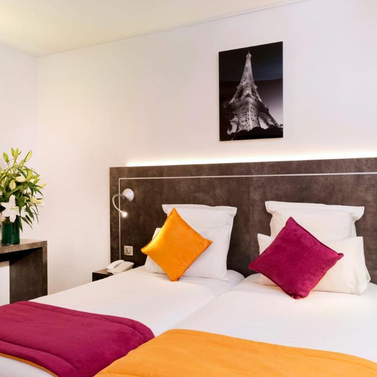 Hôtel du Plat d'Etain - Chambre Lits Jumeaux - 19