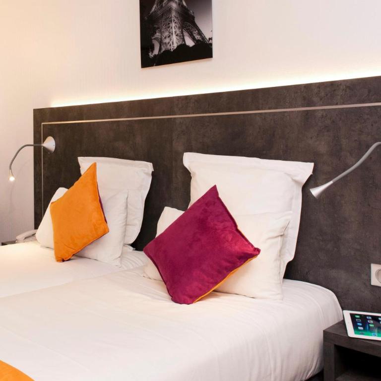 Hôtel du Plat d'Etain - Chambre Lits Jumeaux - 20