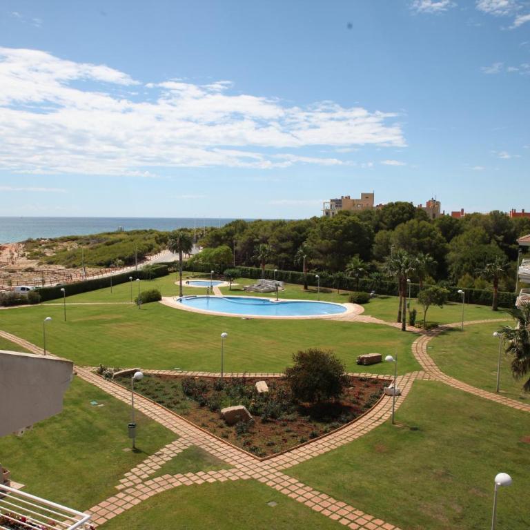 Alcala Blau IV - Bajo con terraza en primera línea - ALBERT VILLAS - Apartamento con vistas a la piscina - 12