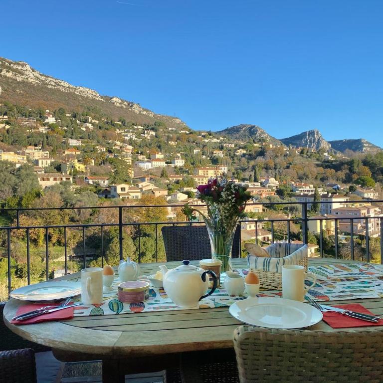 Traumhafte Ferienwohnung Nuages in Vence, Nähe Nizza, an der Côte d'Azur - Appartement - 13