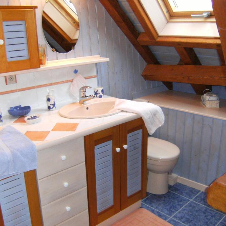 Le Clos de Lumière - Chambre Double avec Salle de Bains Privative - 5