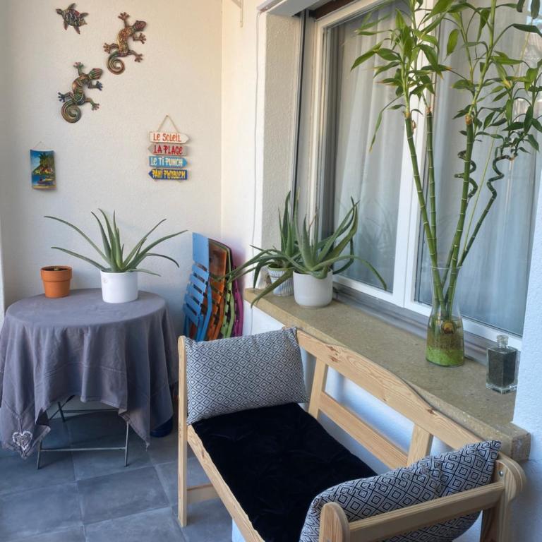 Studio 4pers aux Bains de Saillon - Appartement 1 Chambre - 15