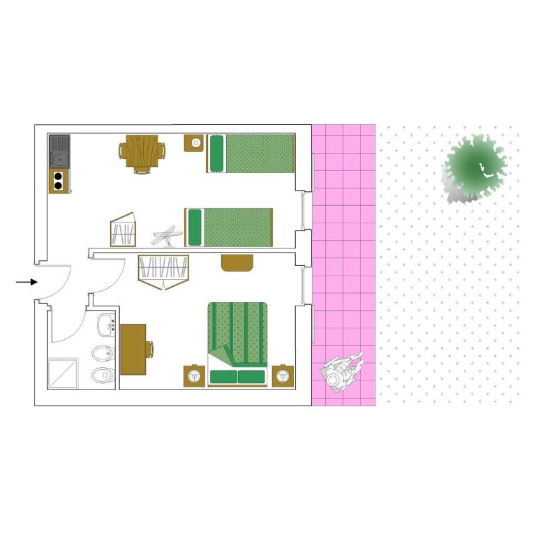 Hotel Elbele Garnì - Suite Familiare (4 Adulti) - 11