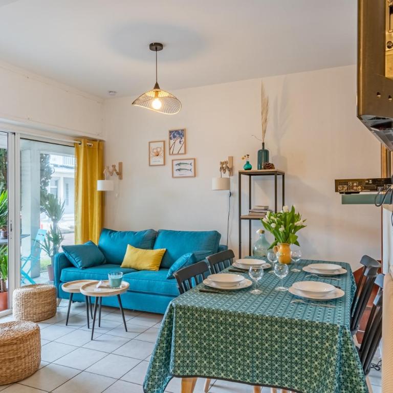 Le Mogador - Appartement famillial à 100m de la plage - Appartement 2 Chambres - 1