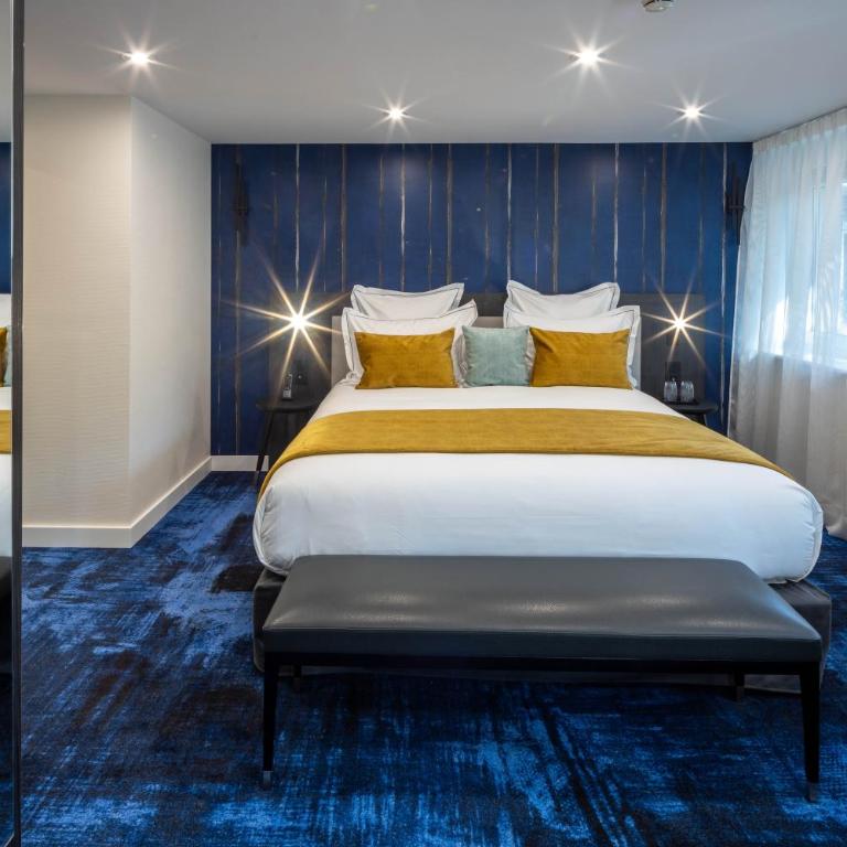 Hôtel Villa La Florangerie - SPA & Piscine - Chambre Double avec Baignoire Spa - 7