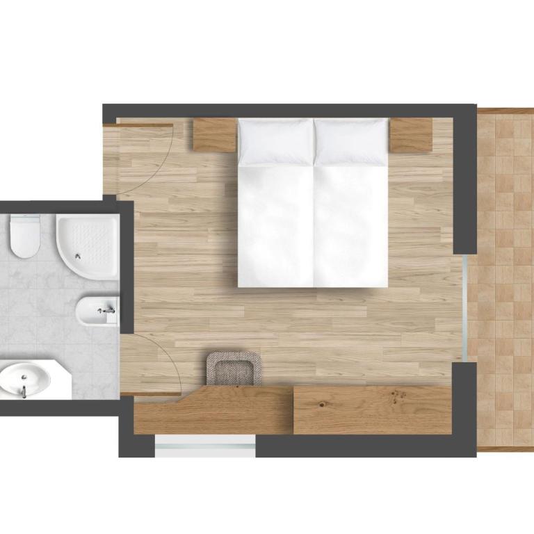 Hotel Villa Eden - Double or Twin Room with Balcony - 4