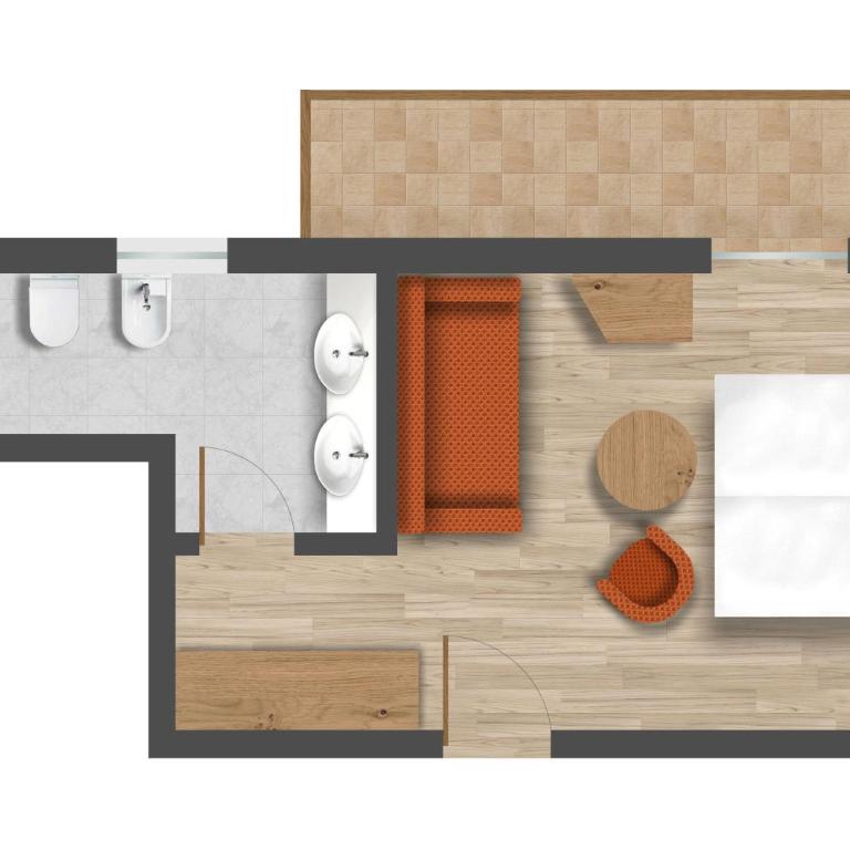 Hotel Villa Eden - Large Double or Twin Room - 7