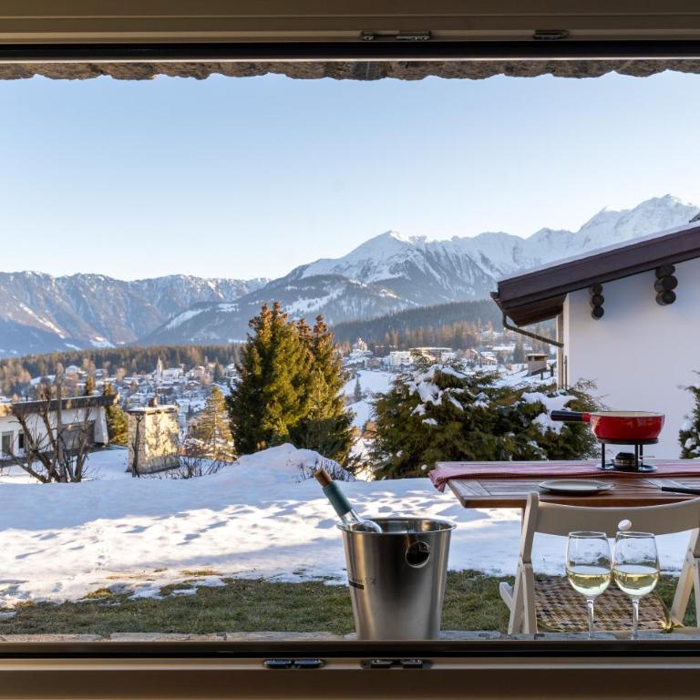 Charmantes Apartment mit grossem Garten .Kids4free. - Apartment mit 1 Schlafzimmer - 1