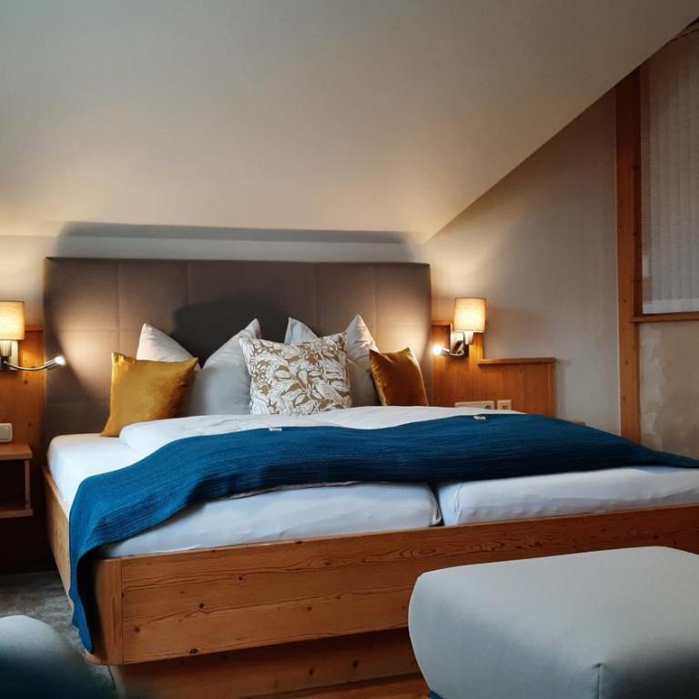 Hotel Garni Landhaus Florian - Doppelzimmer mit Gartenblick - 1