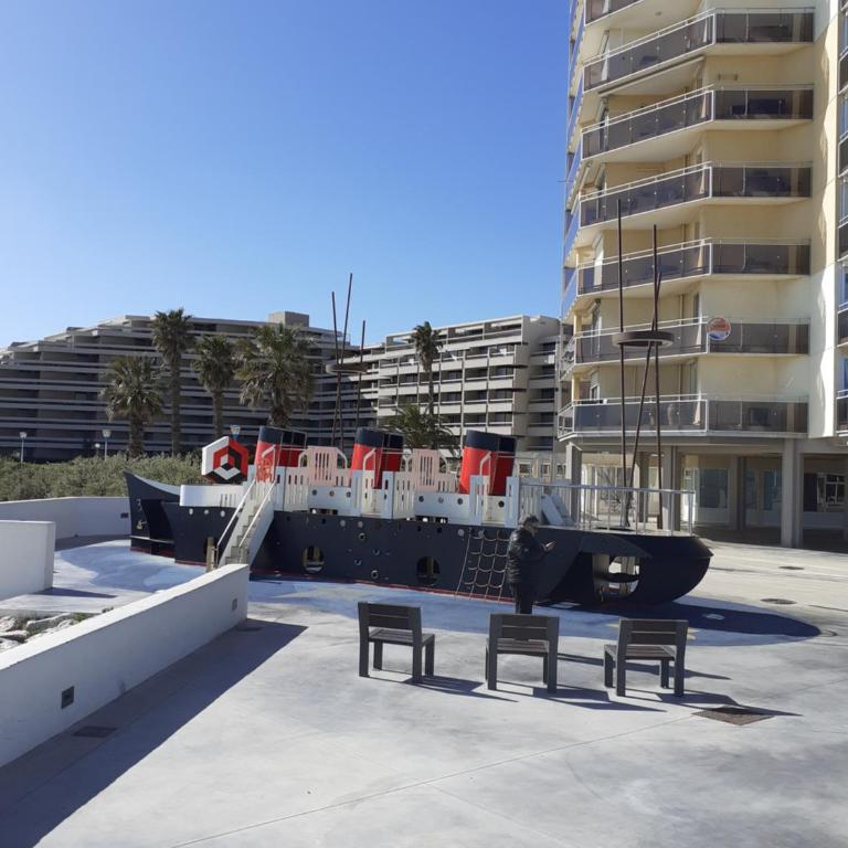 Cosy Appartement Clim, Jardin et parking Canet Sud - One-Bedroom Apartment - 6
