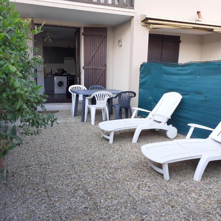 Cosy Appartement Clim, Jardin et parking Canet Sud - One-Bedroom Apartment - 20