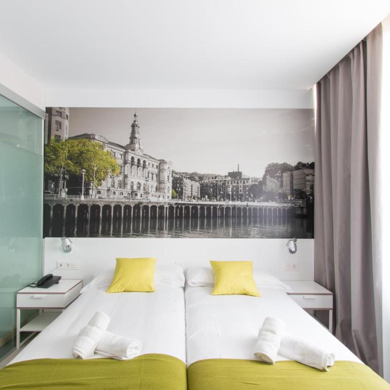 Bilbao City Rooms - Twin Room - 17