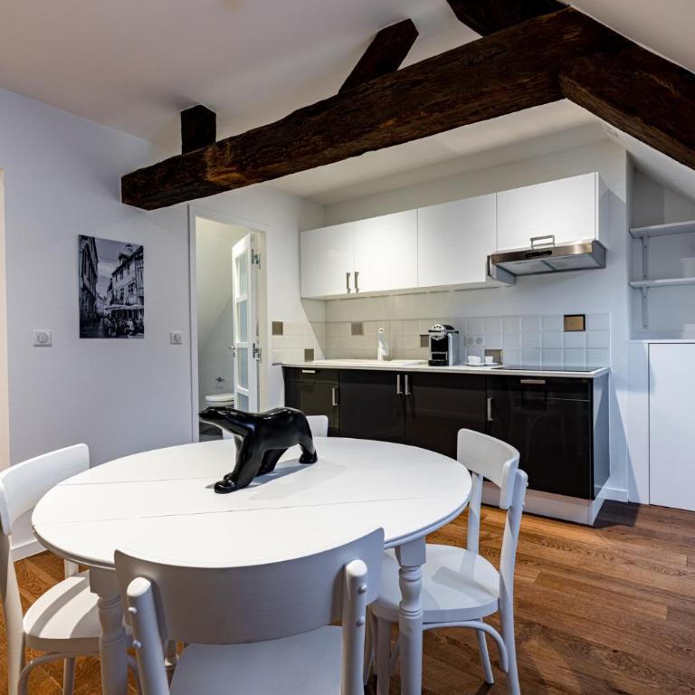 Hotel du Palais Dijon - Ours Pompon Apartment - 3rd floor - 1
