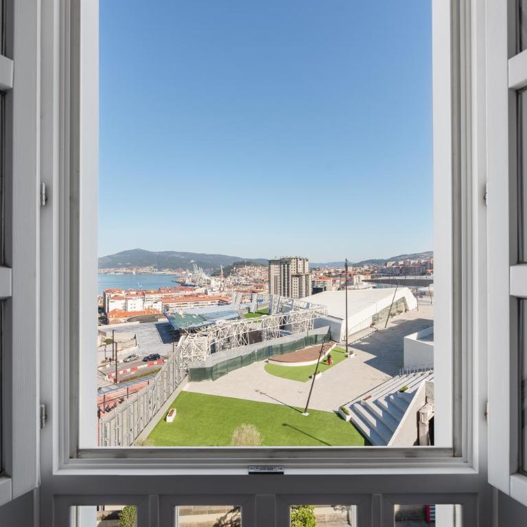 Dorma Vigo - Habitación Doble Deluxe con vistas al mar - 6